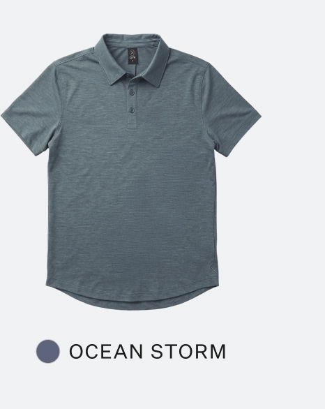 Crossover Polo - Ocean Storm