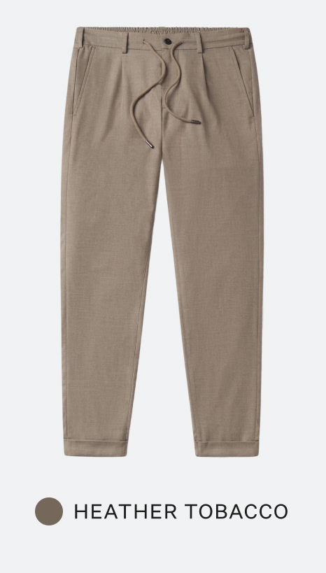 SoHo Trouser - Heather Tabacco