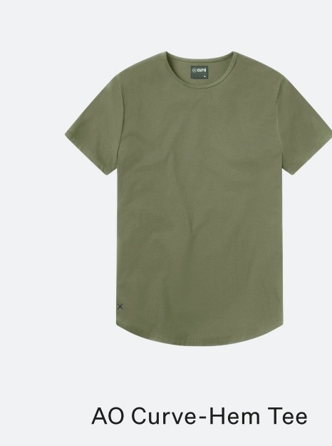 AO Curve-Hem Tee