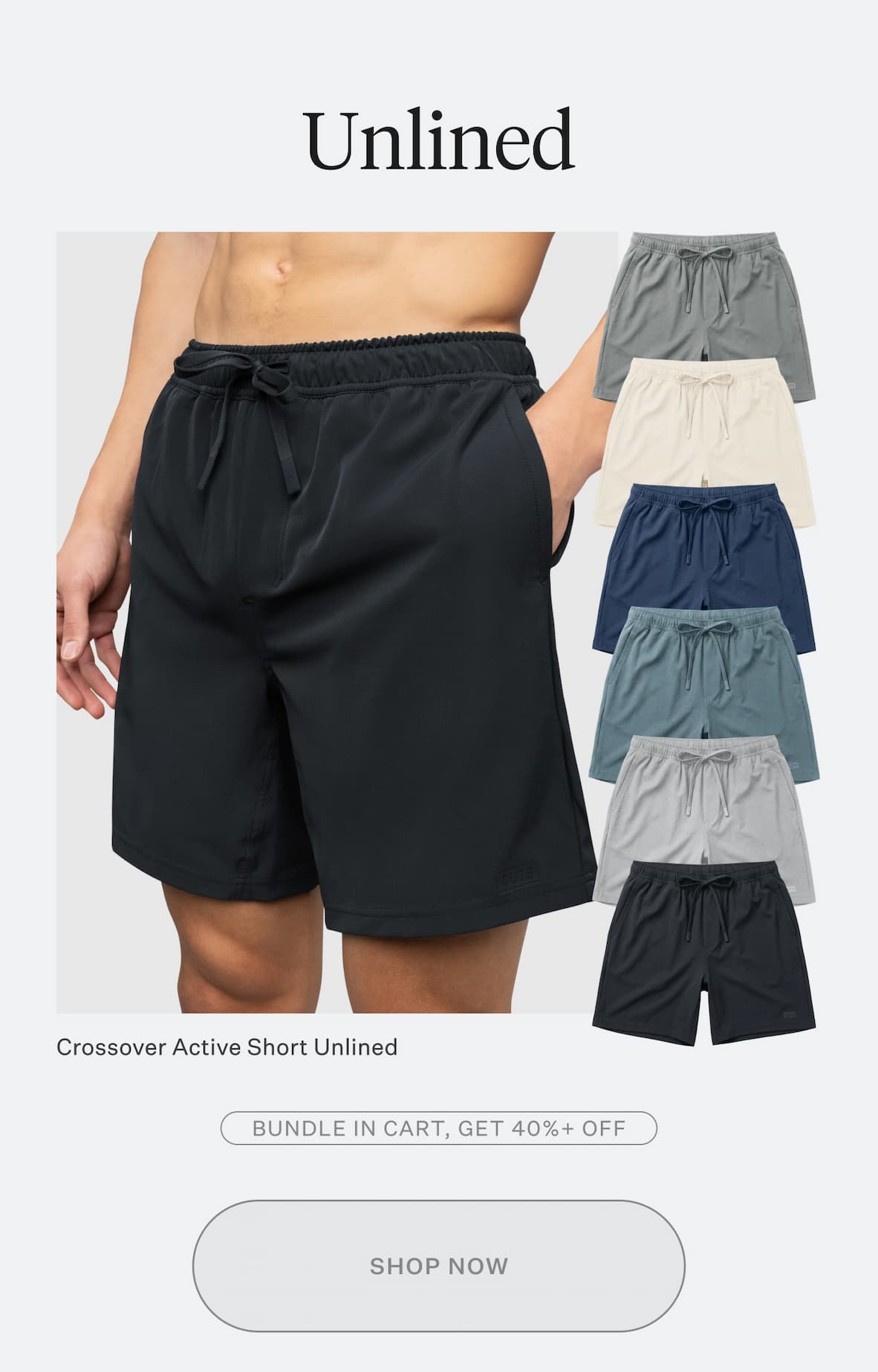 Crossover Active Short Unlined