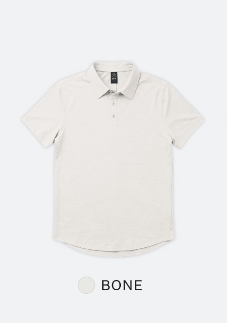 Crossover Polo - Bone