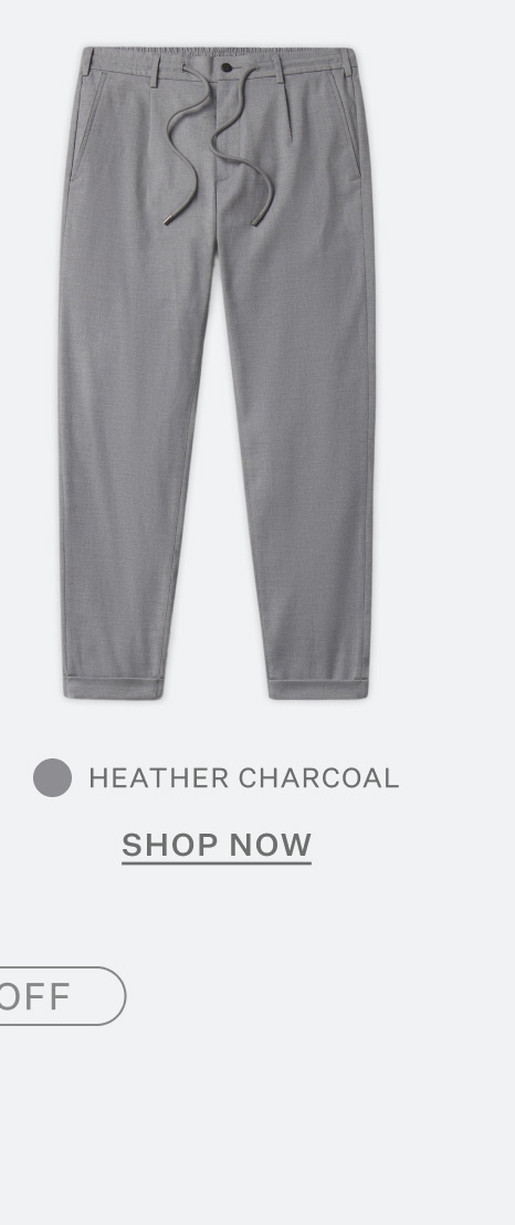 SoHo Trouser in HEather Charcoal