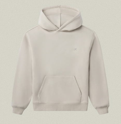 Divine Fleece Hoodie - Parchment