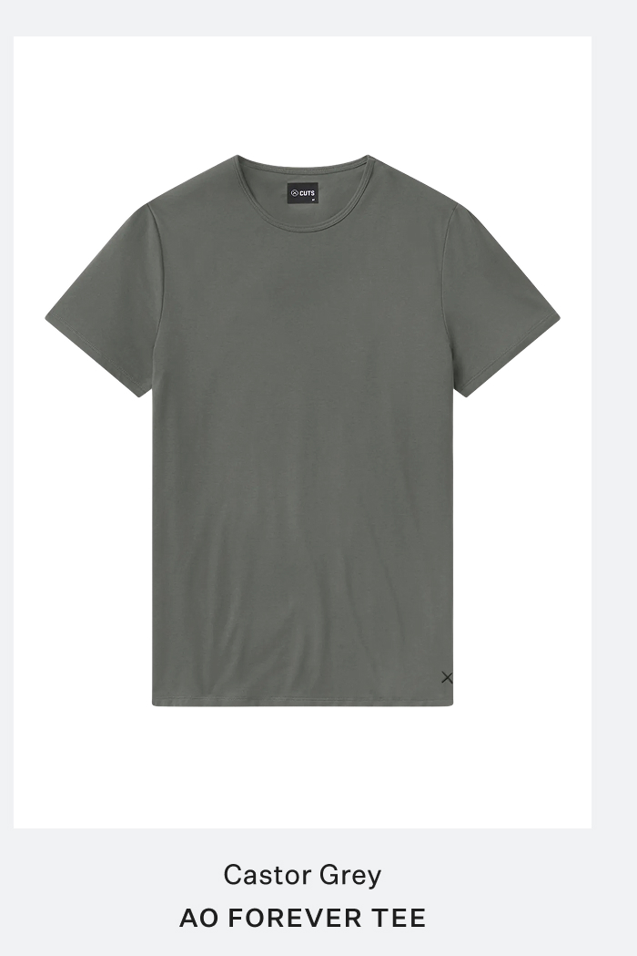 Castor Grey AO Forever Tee