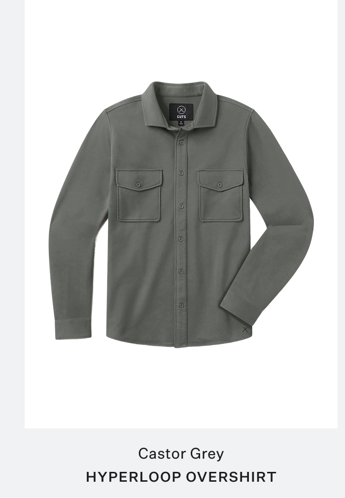 Castor Grey Hyperloop Overshirt