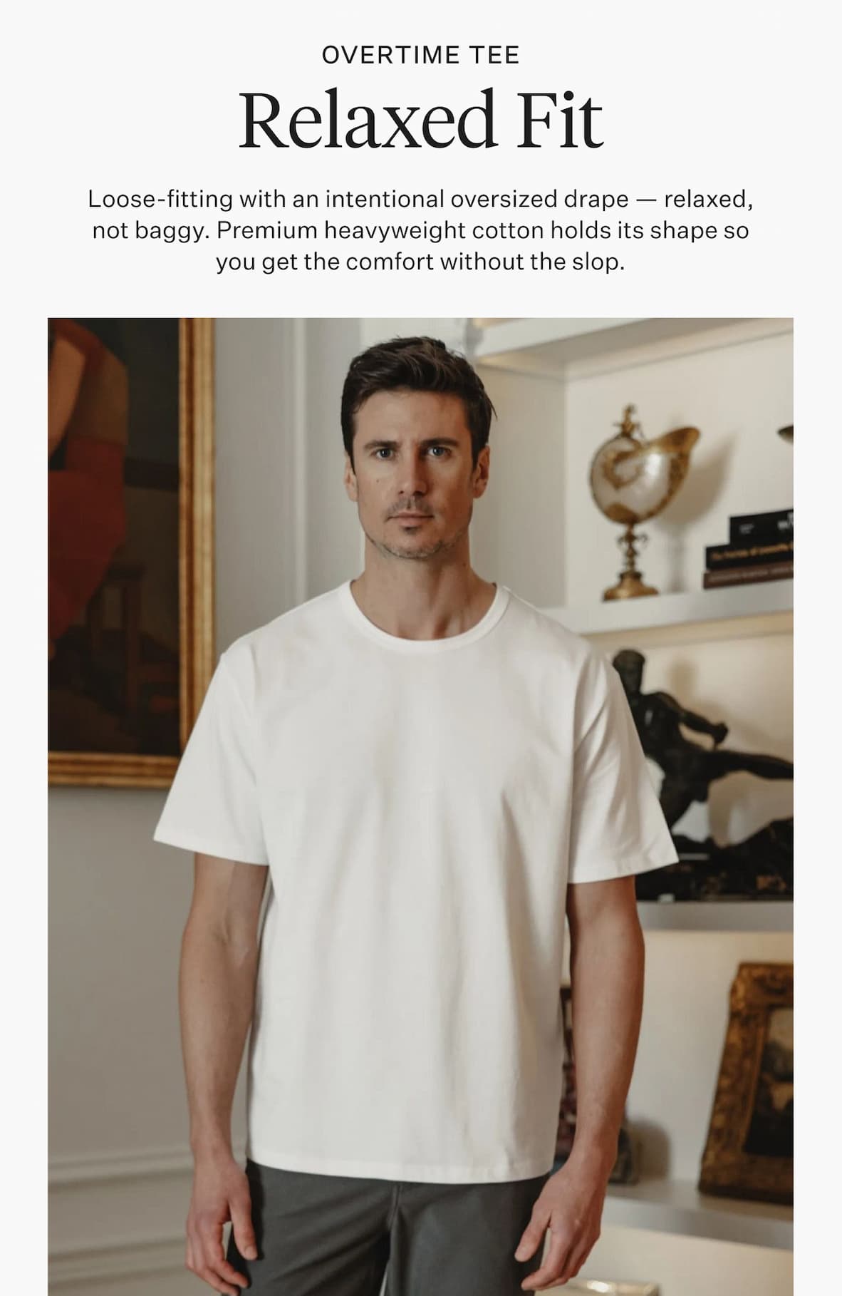 Overtime Oversized Tee - Relaxed Fit