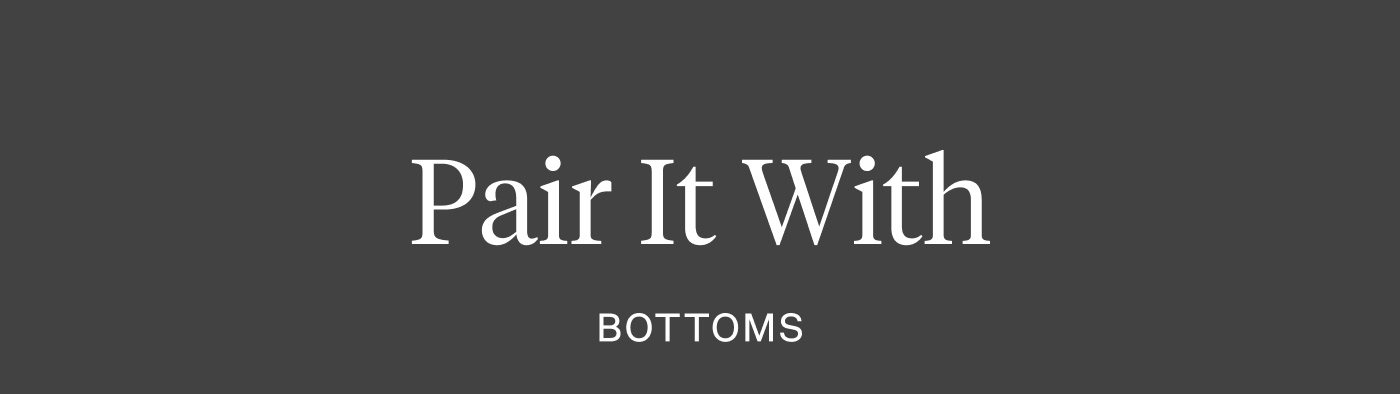 Pair It With