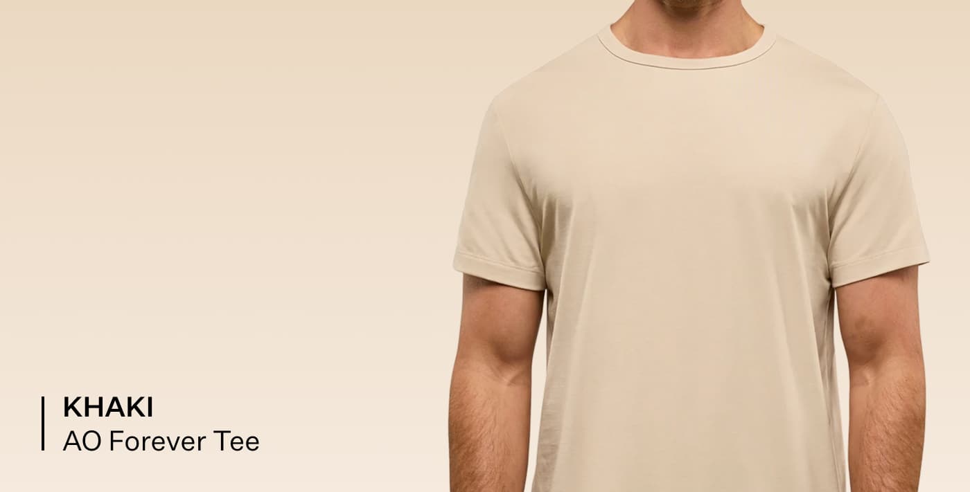 Khaki AO Forever Tee