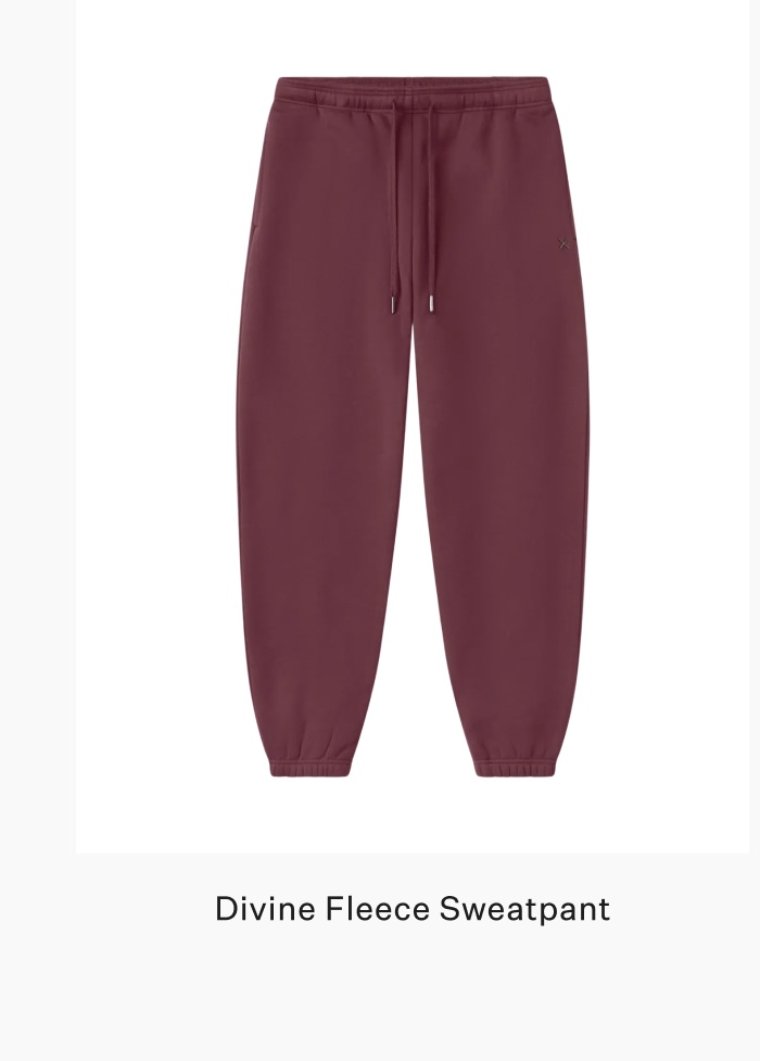 Divine Fleece Sweatpant