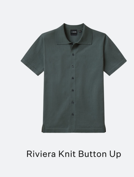 Riviera Knit Button Up