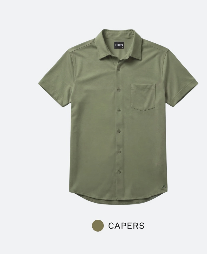 AO Button Up - Capers
