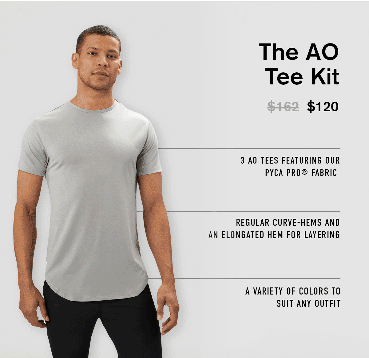 Best Selling Styles, 3 Different Kits Cuts Clothing