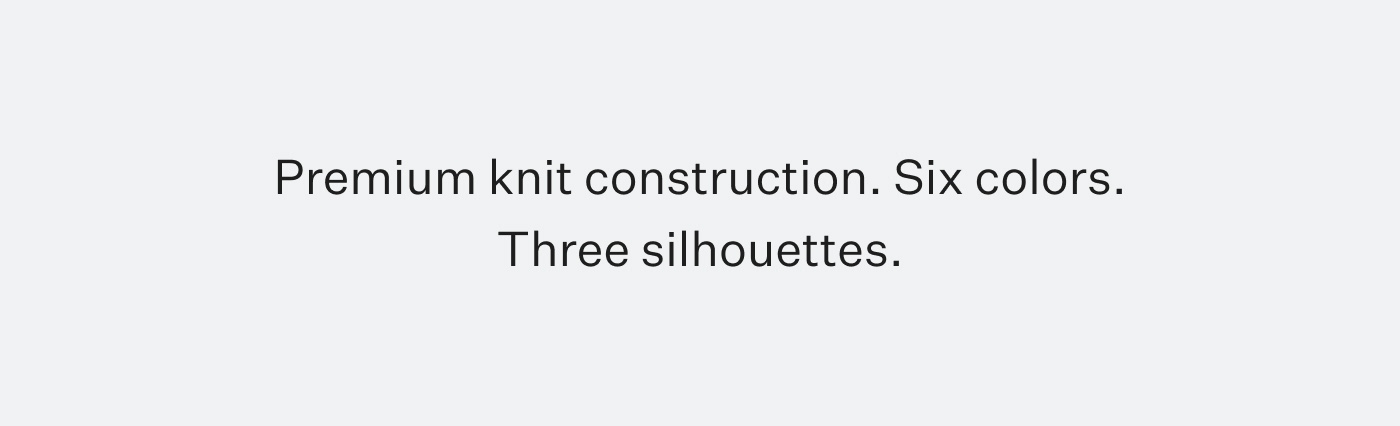 Riviera Knit - Spring Sale - Up to 30% Off