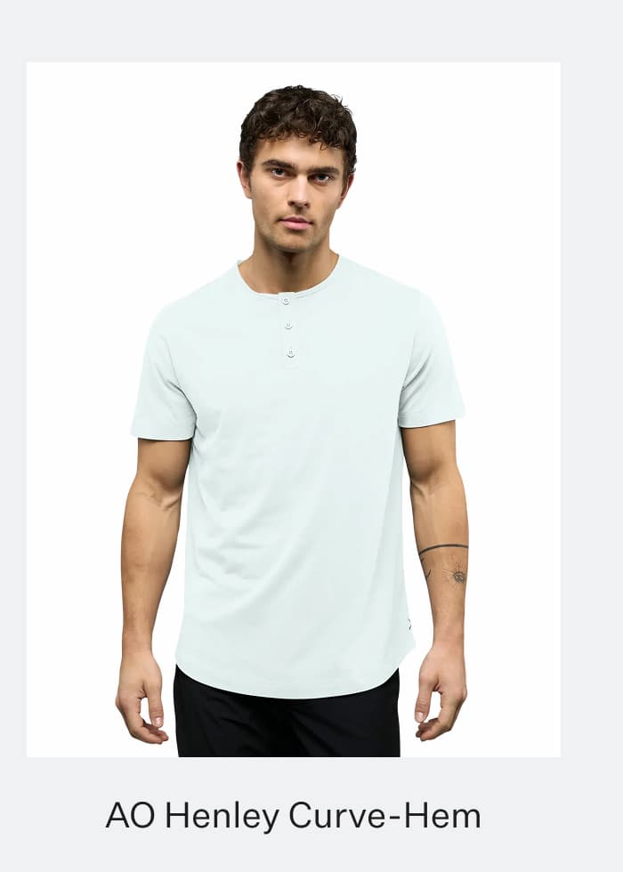 AO Henley Curve-Hem