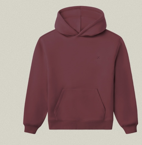 Divine Fleece Hoodie - Currant