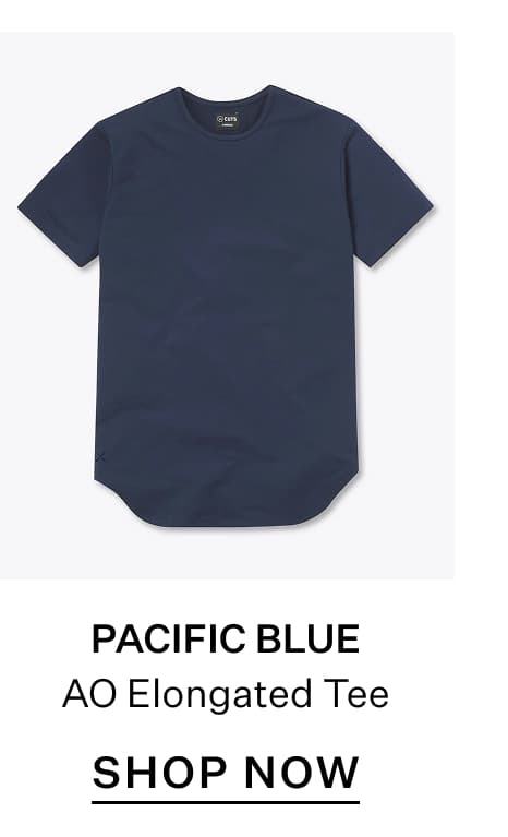 Pacific Blue AO Elongated Tee