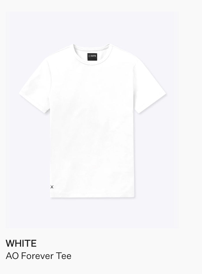 AO Forever Classic-Fit Tee - White
