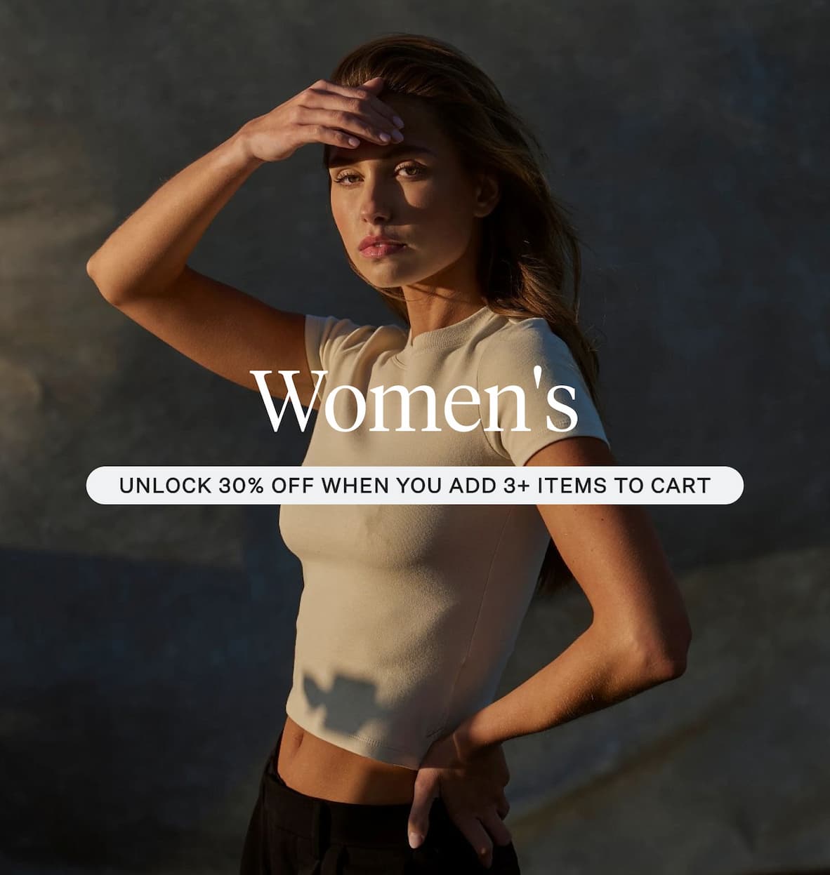Women's - Unlock 30% When You Add 3+ Items