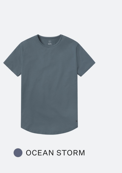 Crossover Tee - Ocean Storm