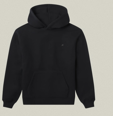 Divine Fleece Hoodie - Black