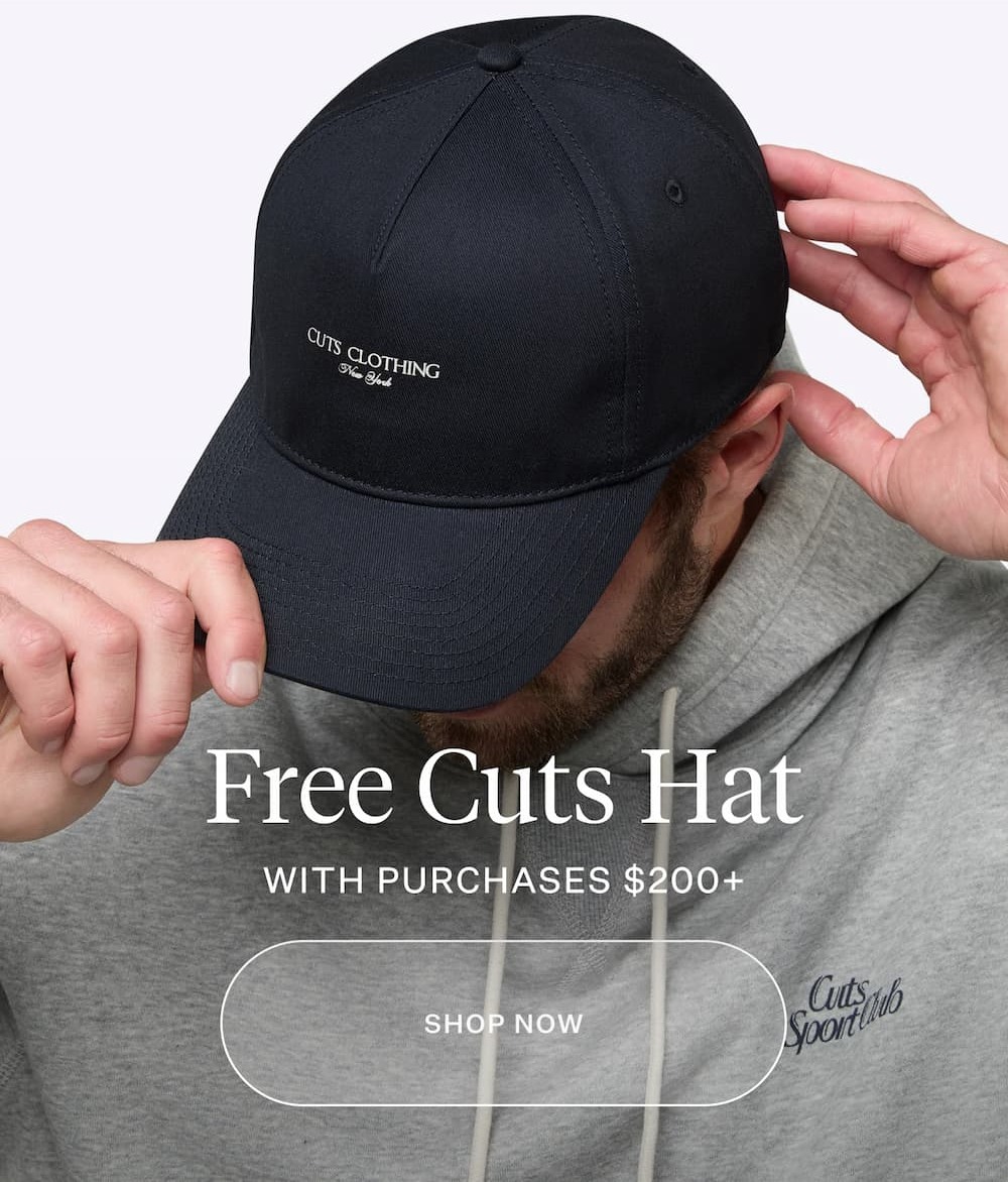 Free Cuts Hat with Purchase of $200+