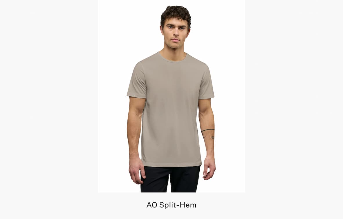 AO Split Hem Tee