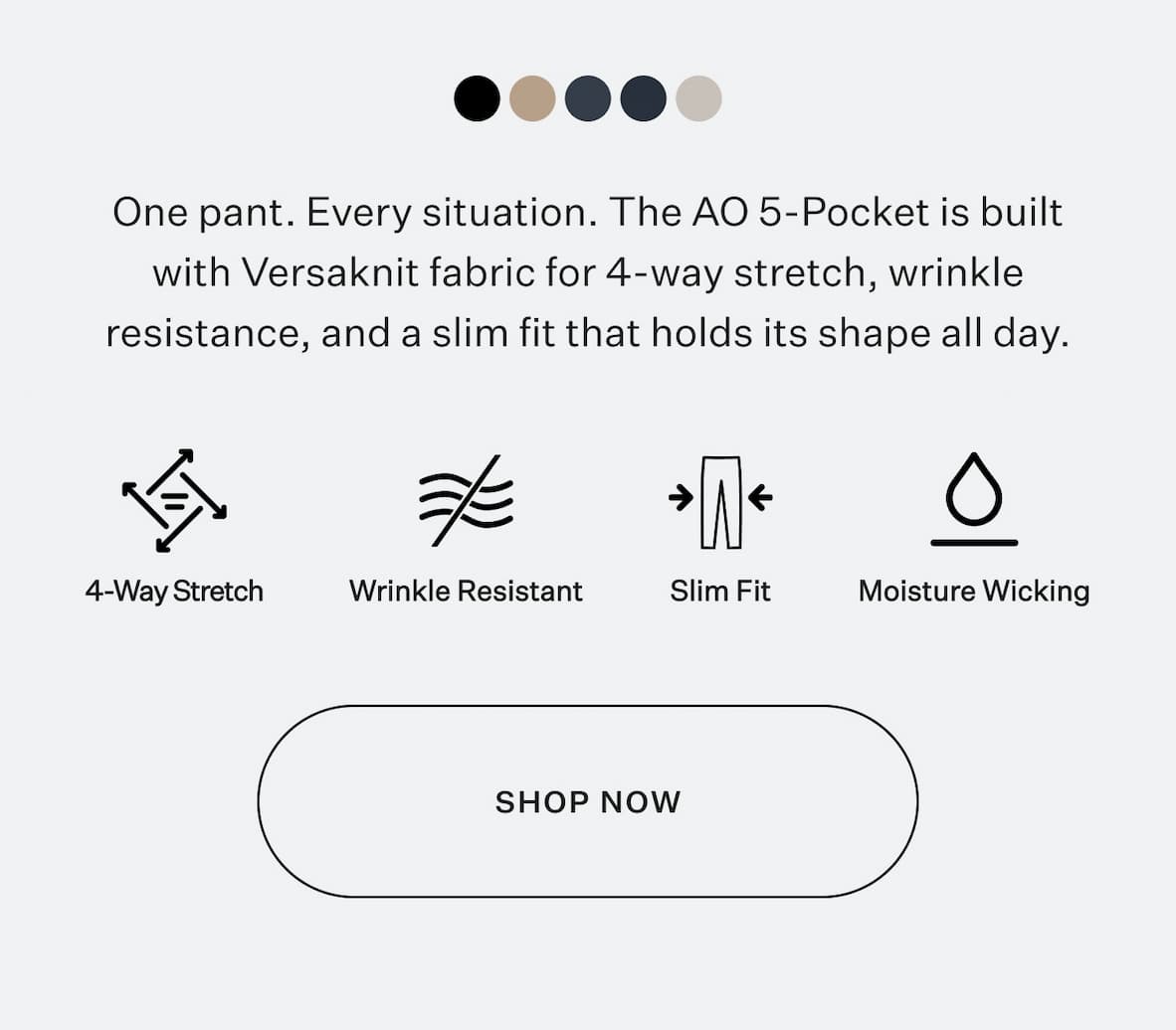 Shop AO Pocket 5 Pants