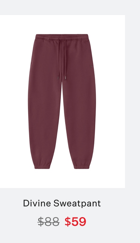 Divine Fleece Sweatpant