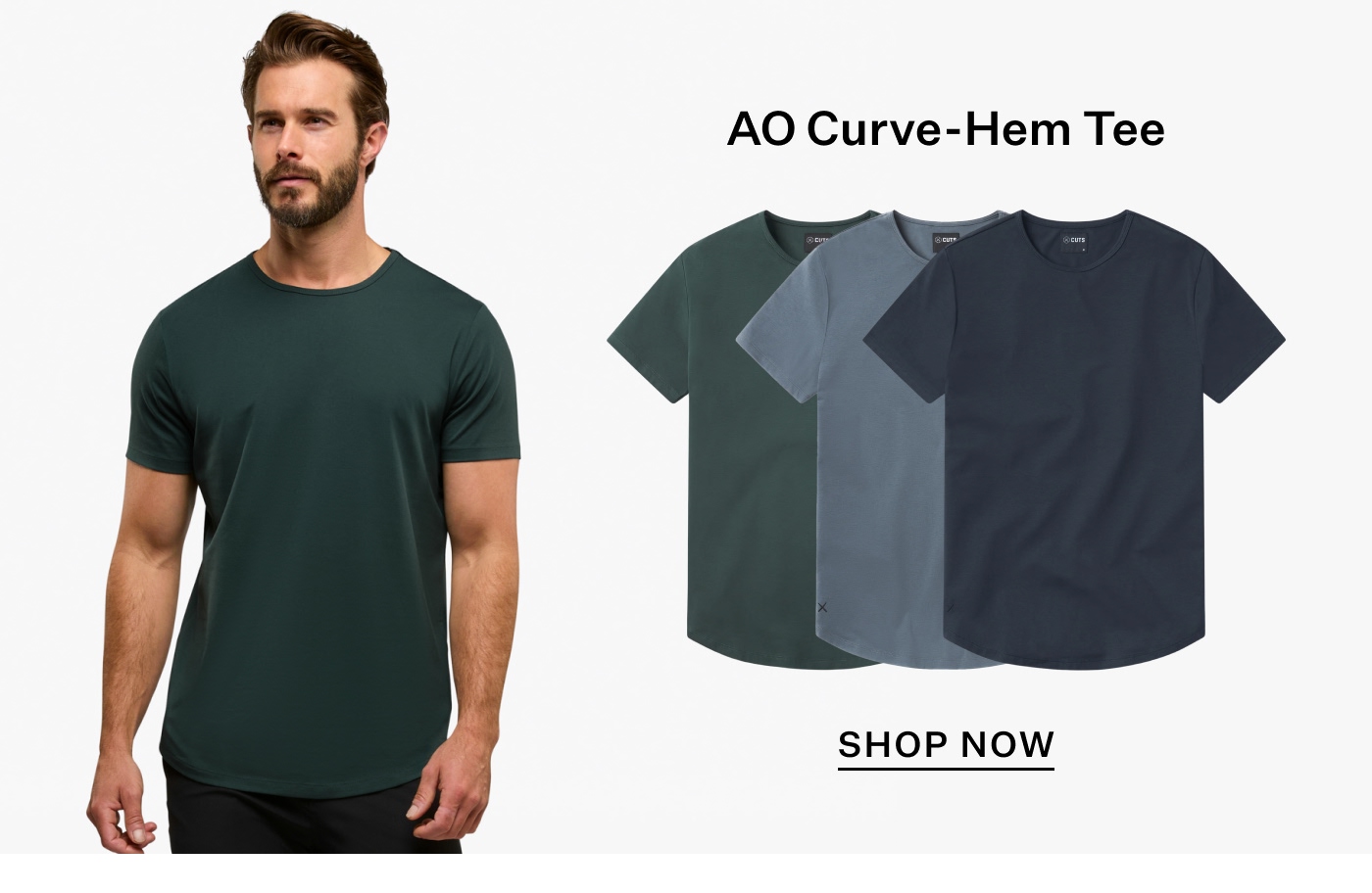 AO Curve-Hem Tee
