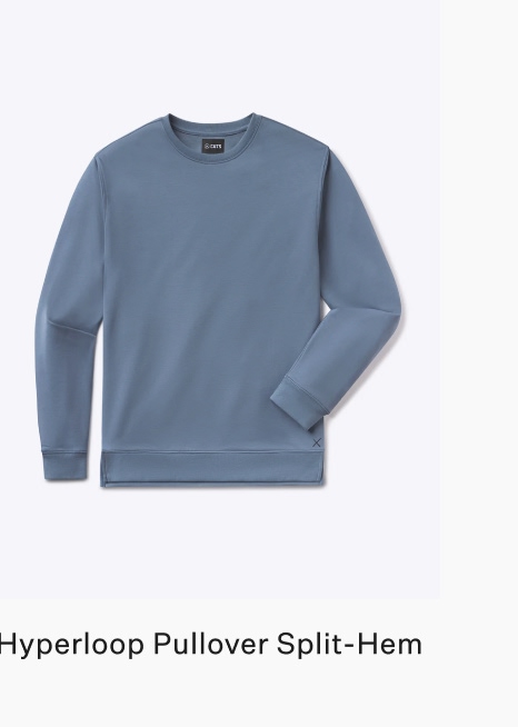 Hyperloop Pullover Split-Hem