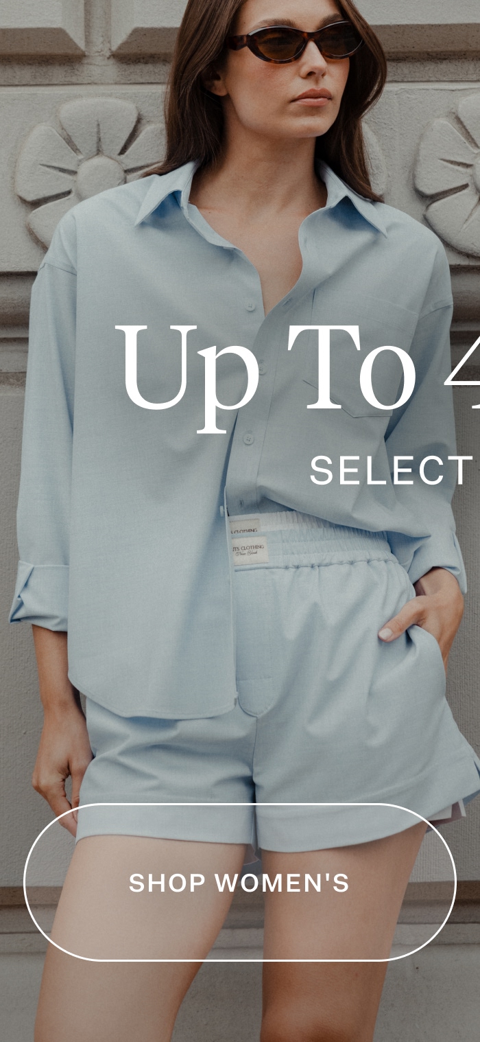 Shop Women's Up To 40% Off