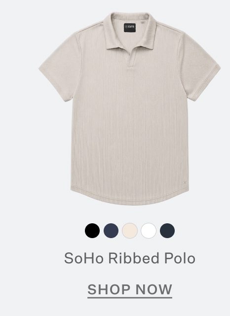 SoHo Ribbed Polo
