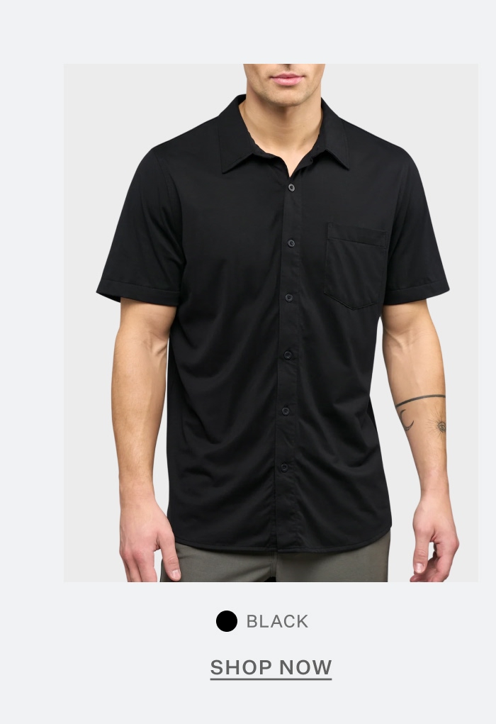 AO Button Up in Black