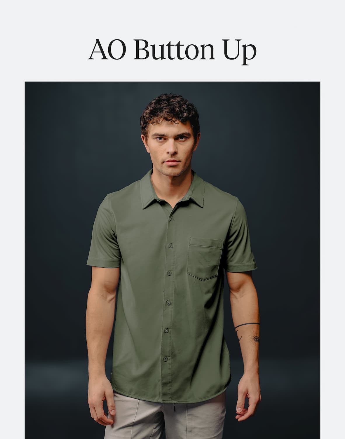 AO Button Up