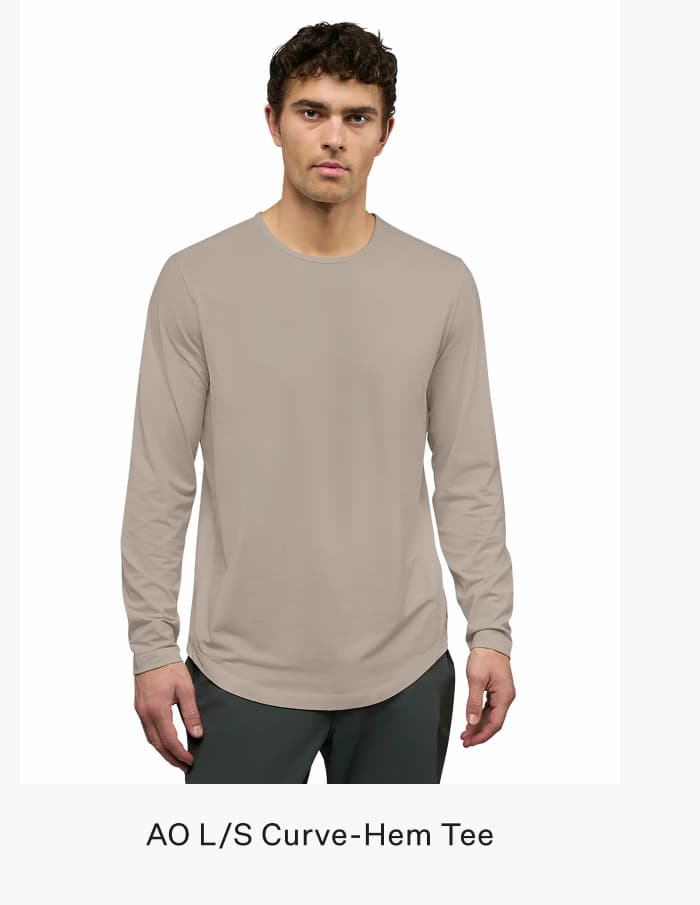 AO L/S Curve-Hem Tee
