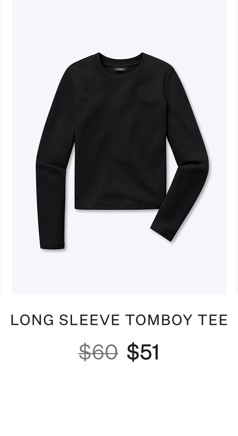 LONG SLEEVE TOMBOY TEE