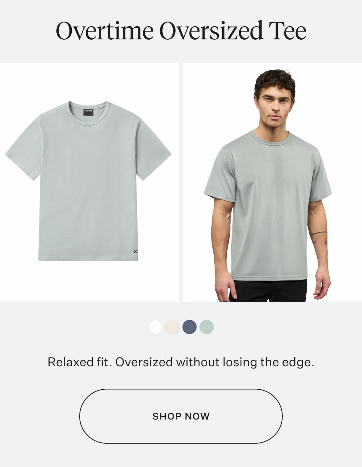 Overtime Oversized Tee