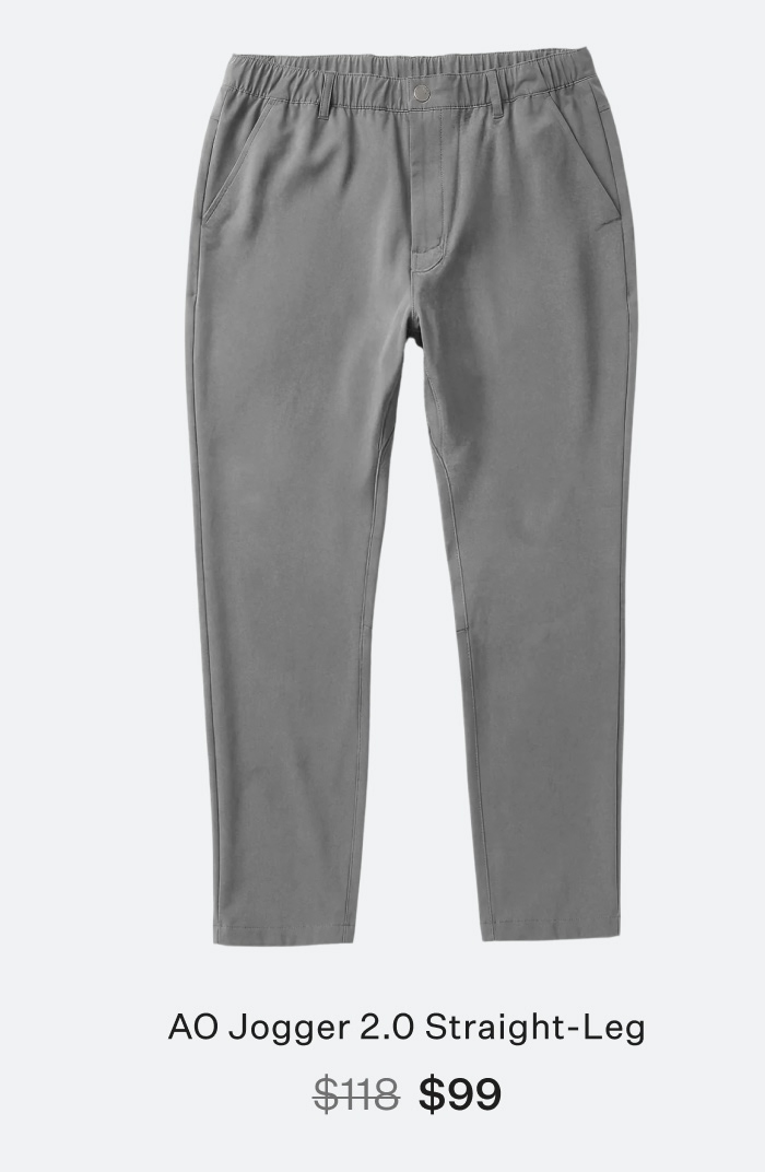 AO Jogger 2.0 Straight-Leg