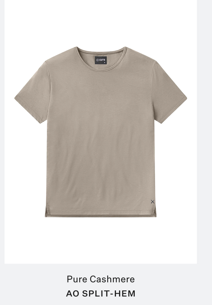 Pure Cashmere Split-Hem