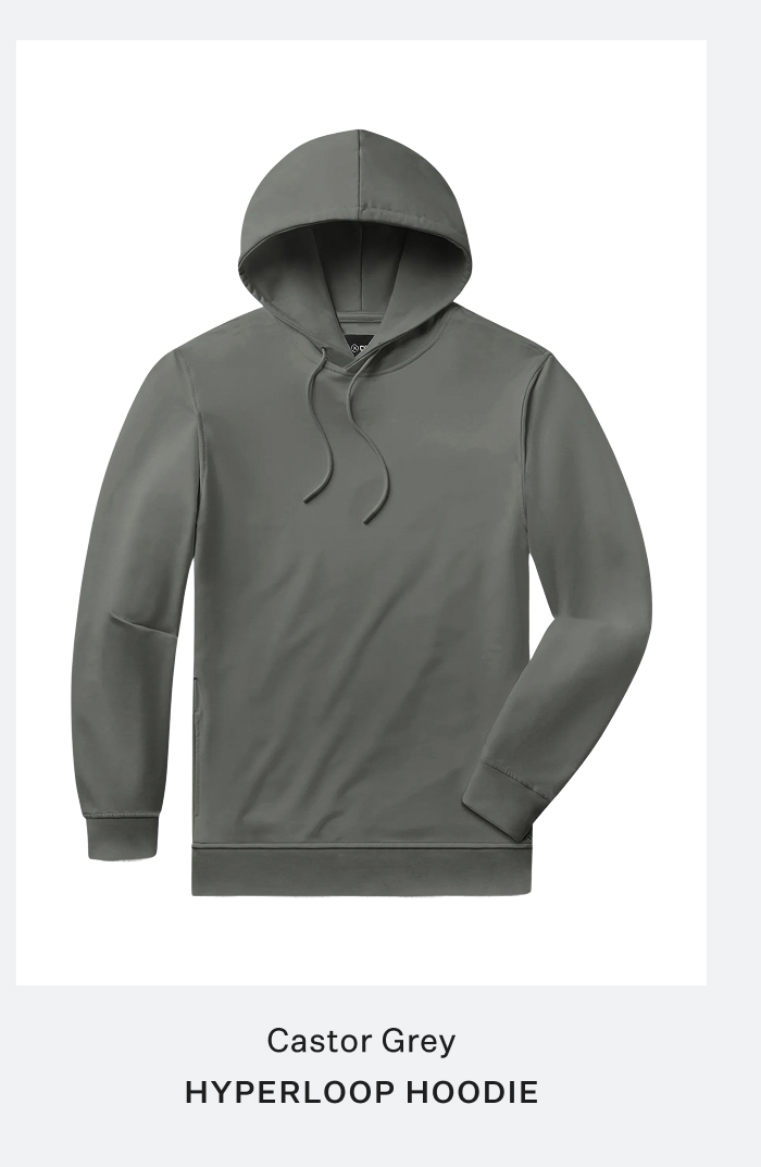 Castor Grey Hyperloop Hoodie