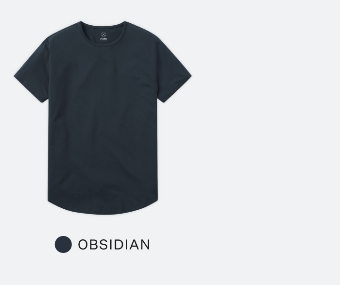 Crossover Tee - Obsidian