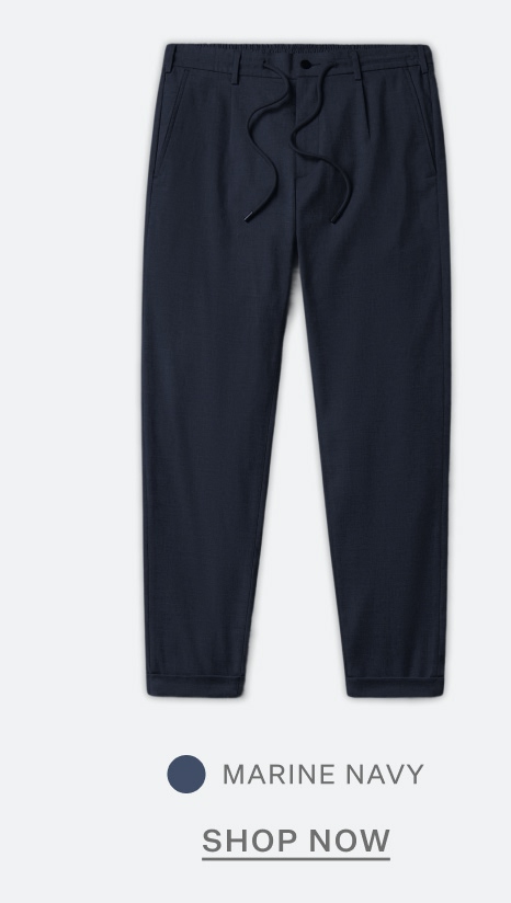 SoHo Trouser in Marine Navy