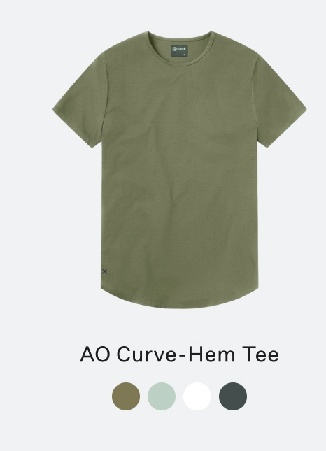 AO Curver-Hem Tee