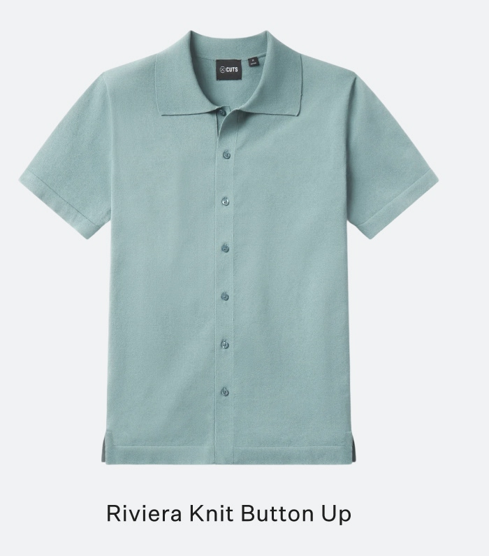 Riviera Knit Button Up