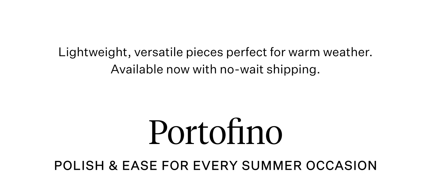 Shop Men's Portofino Collection
