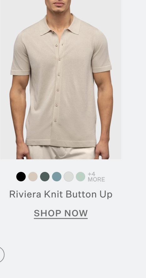 Riviera Knit Button Up