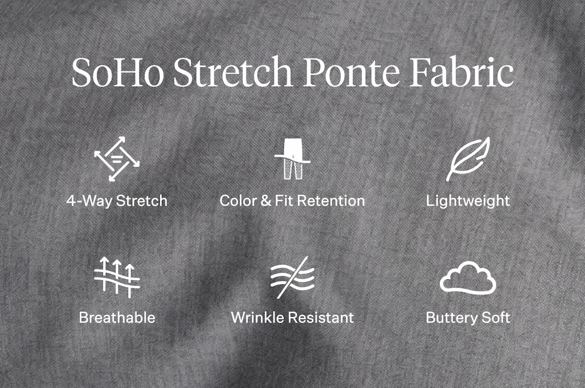SoHo Stretch Ponte Fabric