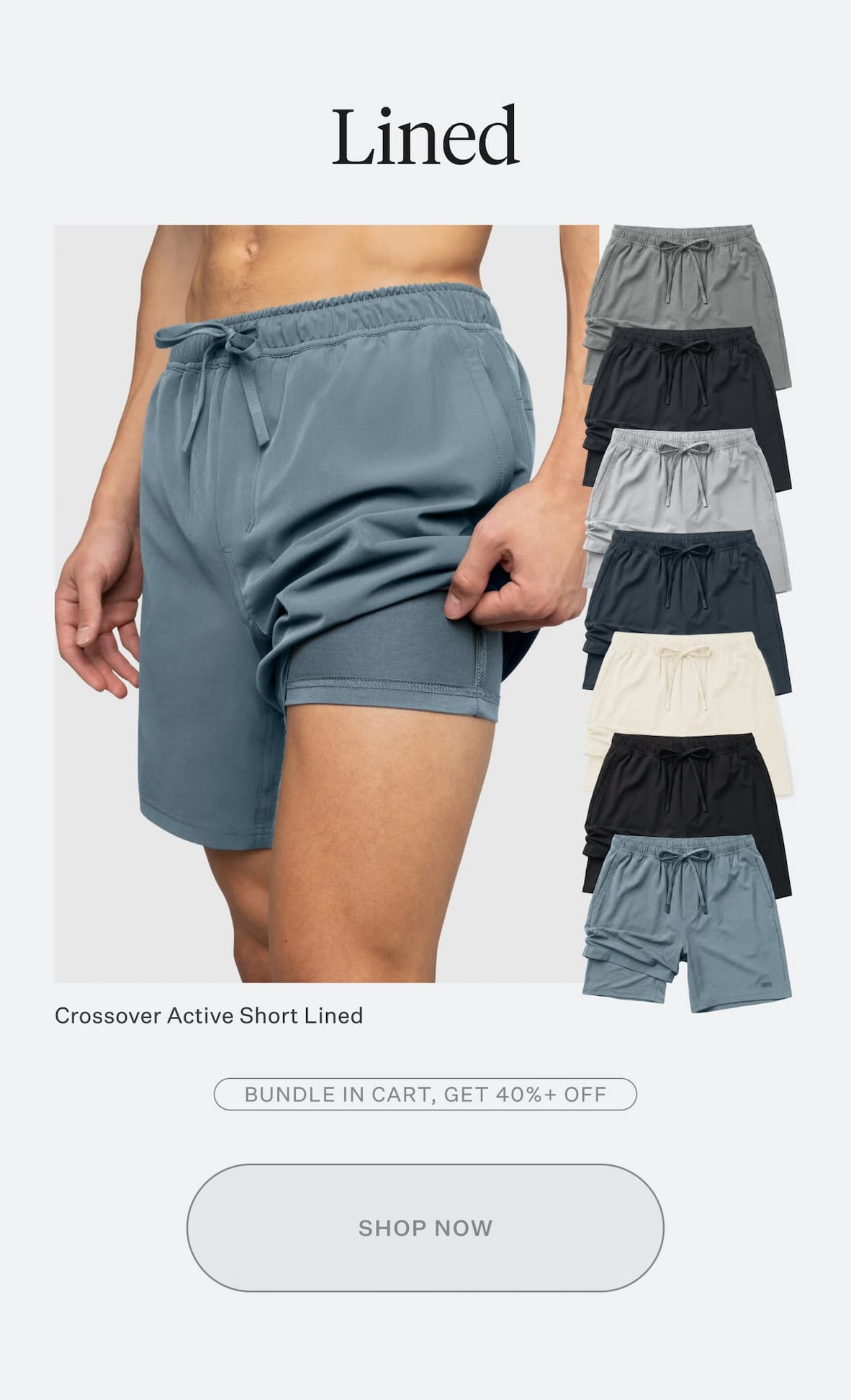 Crossover Active Short Lined
