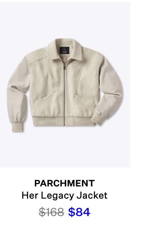 Her Legacy Jacket - Parchment