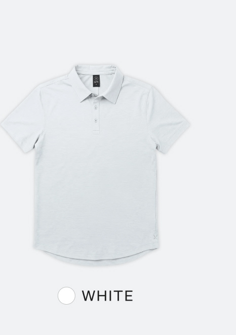 Crossover Polo - White